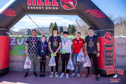 Krabat Trail 2023 staza 9K pobjednici